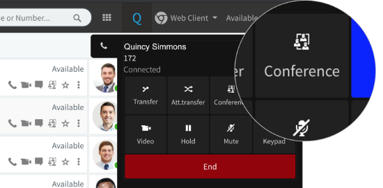 3CX elevate converence call
